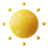 Icone soleil 3D